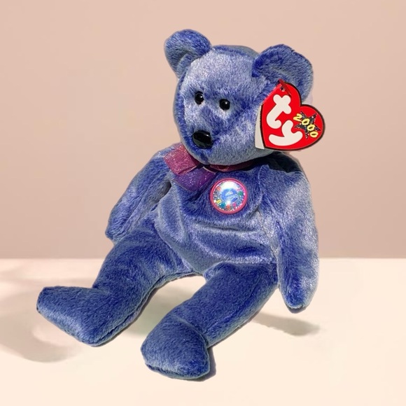 The Beanie Babies Collection® Periwinkle™ DATE OF BIRTH: February 8, 2000 - Picture 1 of 2